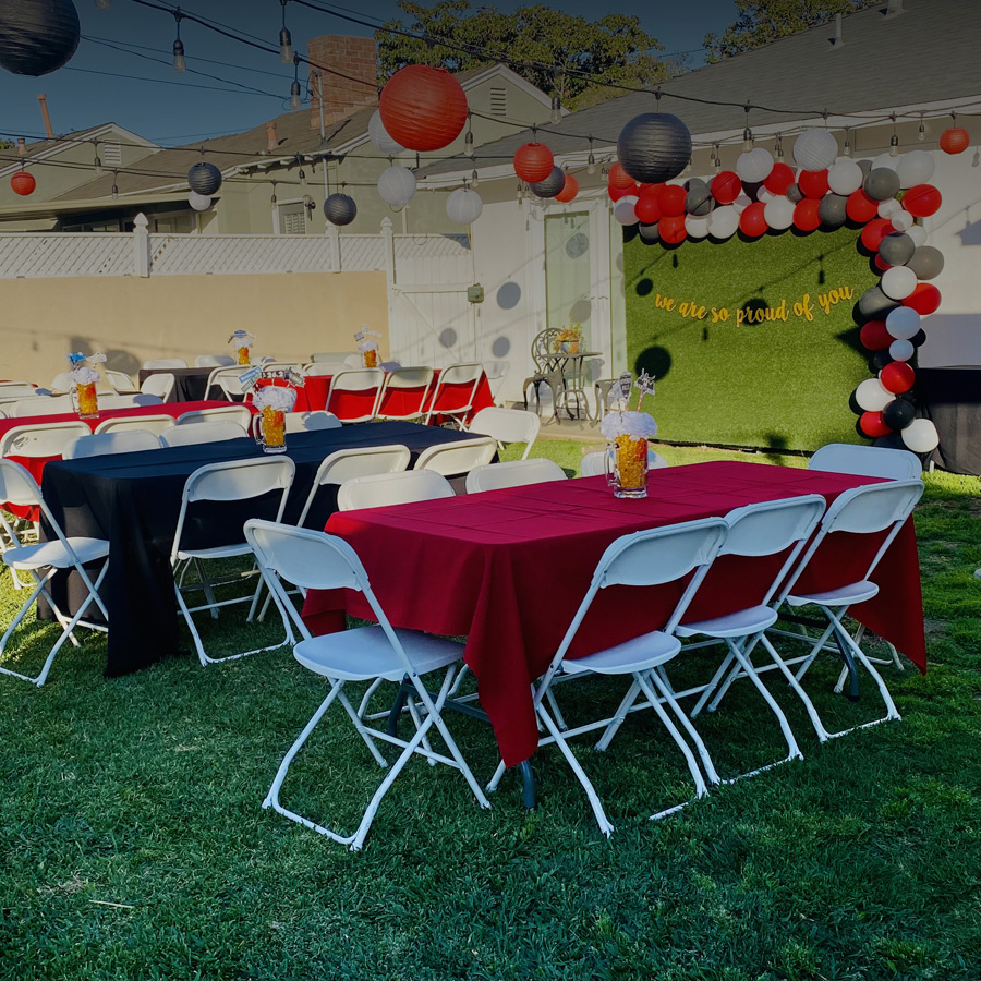 Backyard Parties and Home Celebration Event Rentals